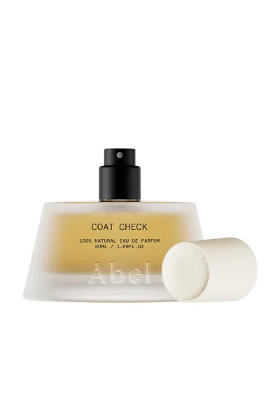 Abel Coat Check Eau De Parfum In Yellow
