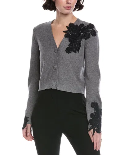 Nvlt Knit Cardigan In Gray