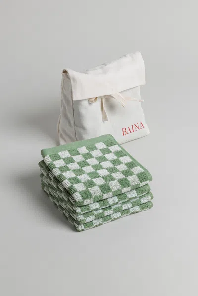 Baina Limited Edition Face Cloth Gift Set In Multi