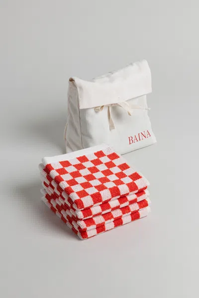 Baina Limited Edition Face Cloth Gift Set In Multi