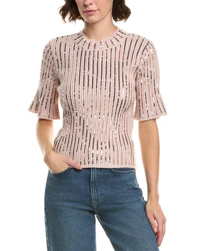 Design History Knit Top In Pink