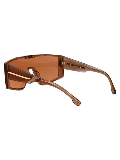 Carrera Brown Orange Acetate Sunglasses In Brown