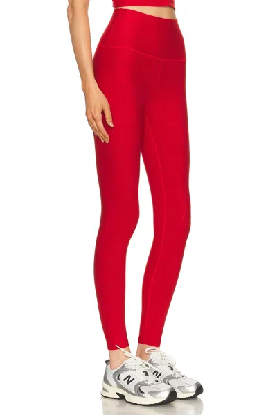 Beyond Yoga Powerbeyond Strive High Waisted Midi Legging In Red