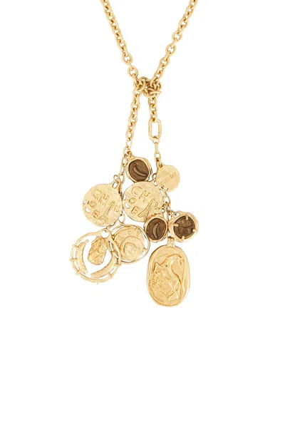 Chloé Pendant Necklace In Gold