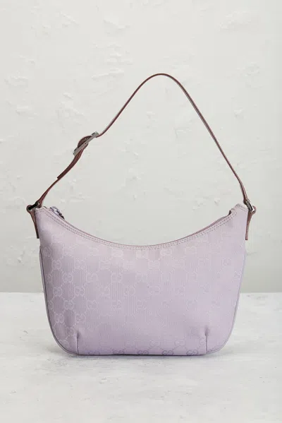 Pre-owned Gucci Pochette Shoulder Bag In Purple