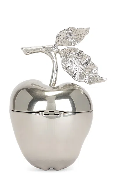 Cult Gaia Mela Clutch In Antique Silver In Pink