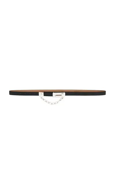 Gabriela Hearst Lock Belt In Black