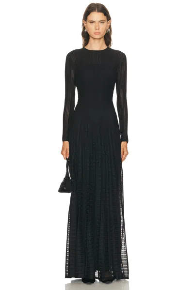 Ralph Lauren Judith Gown In Black