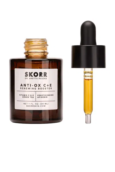 Skorr Skin Anti-ox C+e Renewing Booster In Transparent