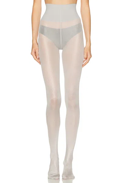 Swedish Stockings Geri Glossy Tights In White