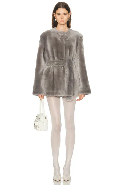 Swedish Stockings Geri Glossy Tights In White