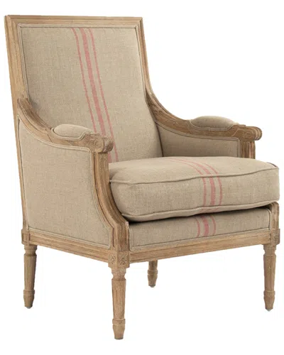 Zentique Louis Club Chair In Brown