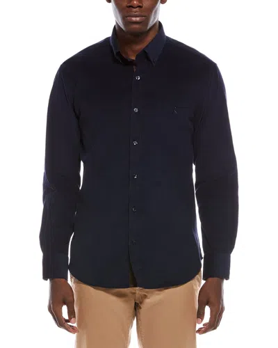 Tailorbyrd Corduroy Sport Shirt In Blue