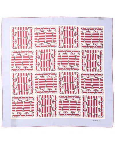 Gucci Silk Scarf In Multi