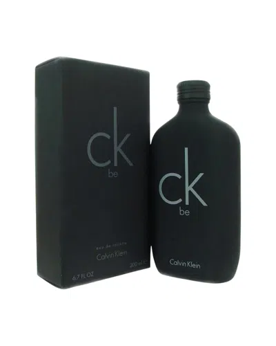 Calvin Klein Unisex 6.7oz Ck Be Edt In Transparent