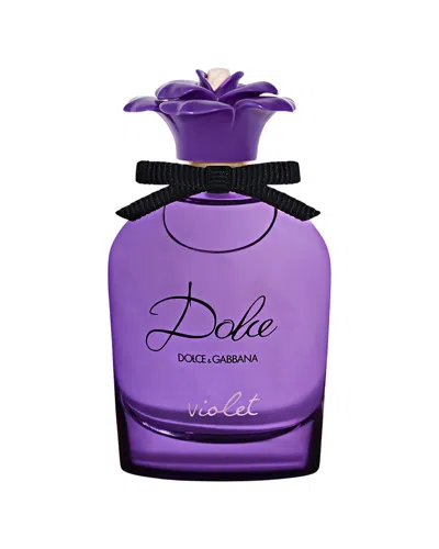 Dolce & Gabbana Women's 1.7oz Violet Edt In Transparent