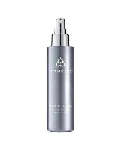Cosmedix Men's 5oz Benefit Balance Antioxidant Infused Toning Mist In Transparent