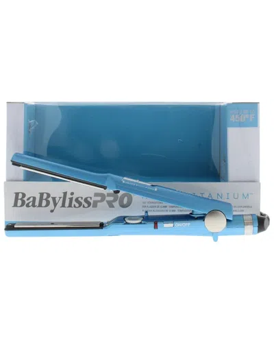 Babylisspro Women's Blue Nano Titanium 1/2 Straightener Model# Bnt2653tuc In Blue