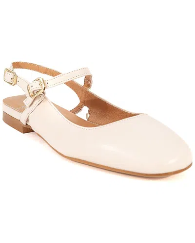 Menina Step Montse Slingback In White