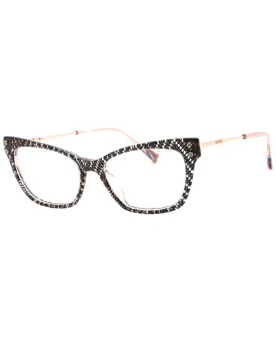 Missoni Bicolor Acetate Frames In Black