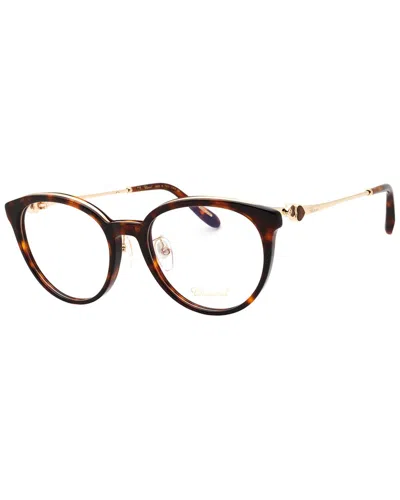 Chopard Women's Vch331s 53mm Optical Frames In Brown