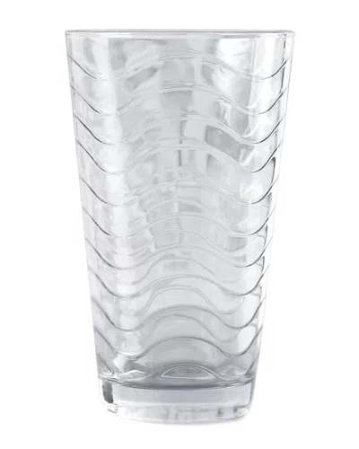 Jay Imports Pulse Set Of Six 15.75oz Cooler Glasses In Transparent