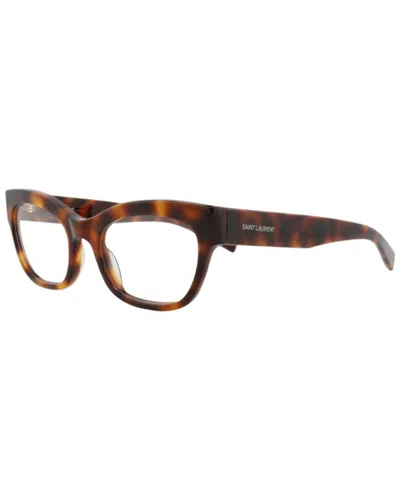 Saint Laurent Women's Sl643 52mm Optical Frames In Brown