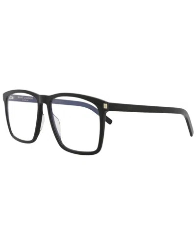 Saint Laurent Unisex Sl435slim 58mm Optical Frames In Black