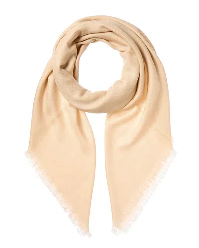 Gucci Gg Wool & Silk-blend Scarf In Pink