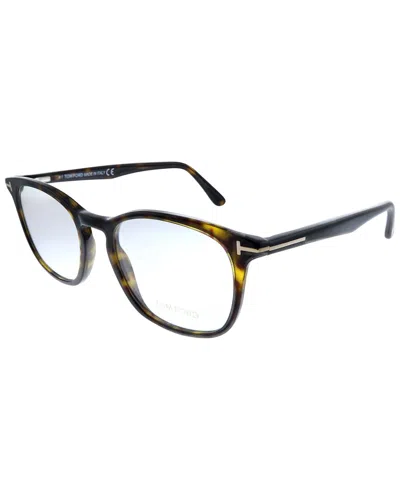 Tom Ford Unisex Ft5505 52mm Optical Frames In Brown