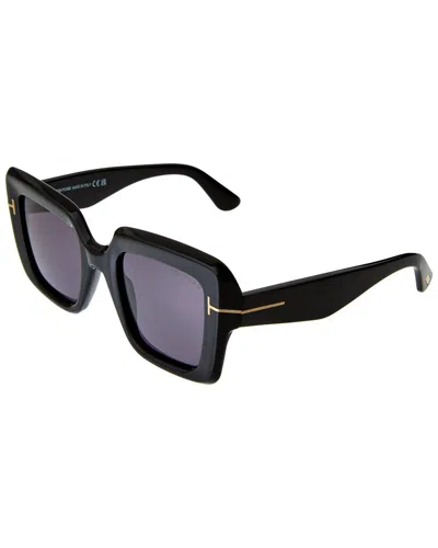 Tom Ford Women's Esme 50mm Sunglasses In Black