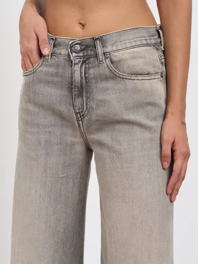 Diesel 1978 D-akemi Denim Pants In Gray