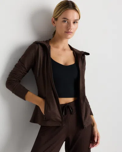 Quince Women's Ultra-soft Slim Fit Hooded Jacket In Multi