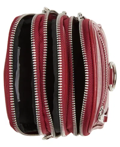 Madden Girl Dani-p North/south Crossbody In Burgundy