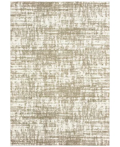 Oriental Weavers Verona Shag 1803 3'10" X 5'5" Area Rug In Neutral
