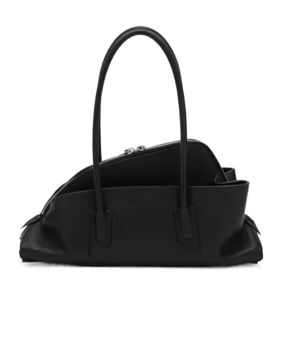 Attico Double-handled Shoulder Bag In Black