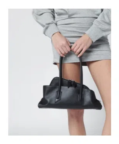 Attico Double-handled Shoulder Bag In Black