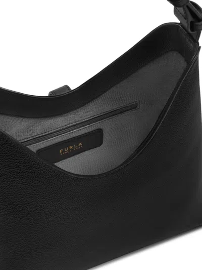 Furla Small Goccia Shoulder Bag In Black