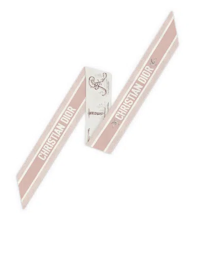 Dior Alphabet Mitzah Scarf In Multi