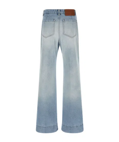 Victoria Beckham Alina High-rise Flared Jeans In Blue