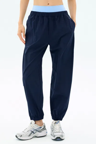 Splits59 Megan Woven Nylon Jogger In Blue