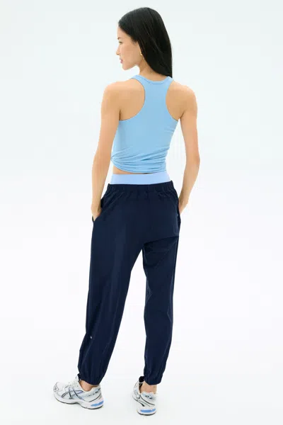 Splits59 Megan Woven Nylon Jogger In Blue