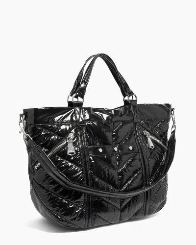 Aimee Kestenberg Ski Puffer Fair Game Tote In Pink