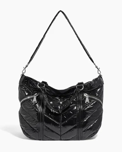 Aimee Kestenberg Ski Puffer Fair Game Tote In Pink