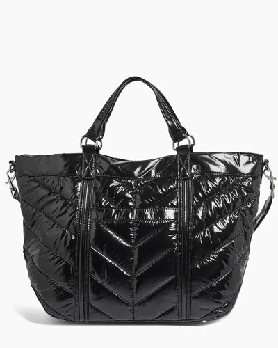 Aimee Kestenberg Ski Puffer Fair Game Tote In Pink