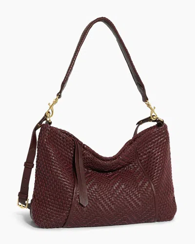 Aimee Kestenberg Woven All For Love Convertible Hobo In Red