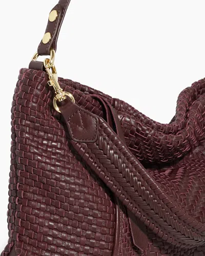 Aimee Kestenberg Woven All For Love Convertible Hobo In Red