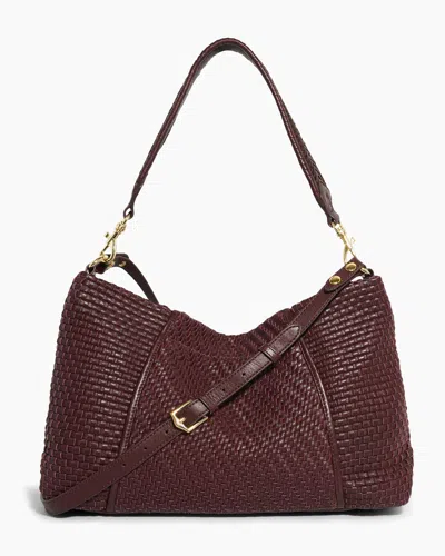 Aimee Kestenberg Woven All For Love Convertible Hobo In Red