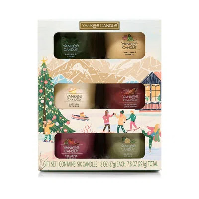 Yankee Candle 6 Minis Set Gift Set, 1.3 oz Each, 7.8 oz Total