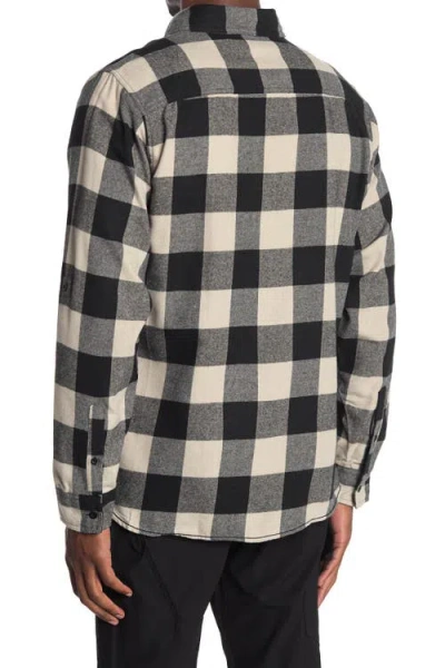 Burnside Plaid Flannel Shirt In Multi